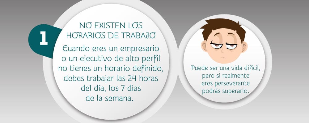 No existen los horarios de trabajo