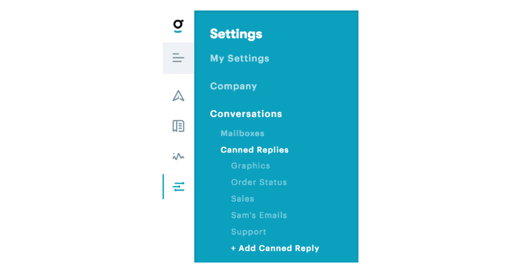 cómo configurar un correo electrónico de disculpa empresarial en Groove