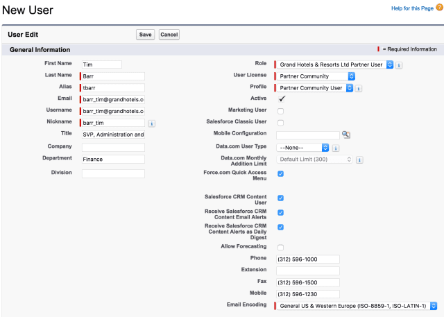 Configurar nuevo usuario de socio