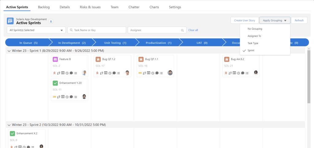Inspire Planner: herramienta ágil de gestión de proyectos para Salesforce