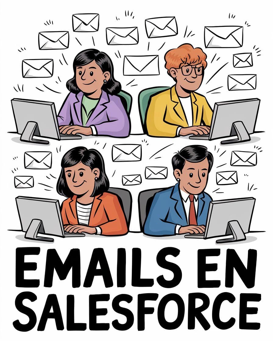 Tus correos electrónicos enviados con Salesforce No llegan a Destino [y esta es la solución]