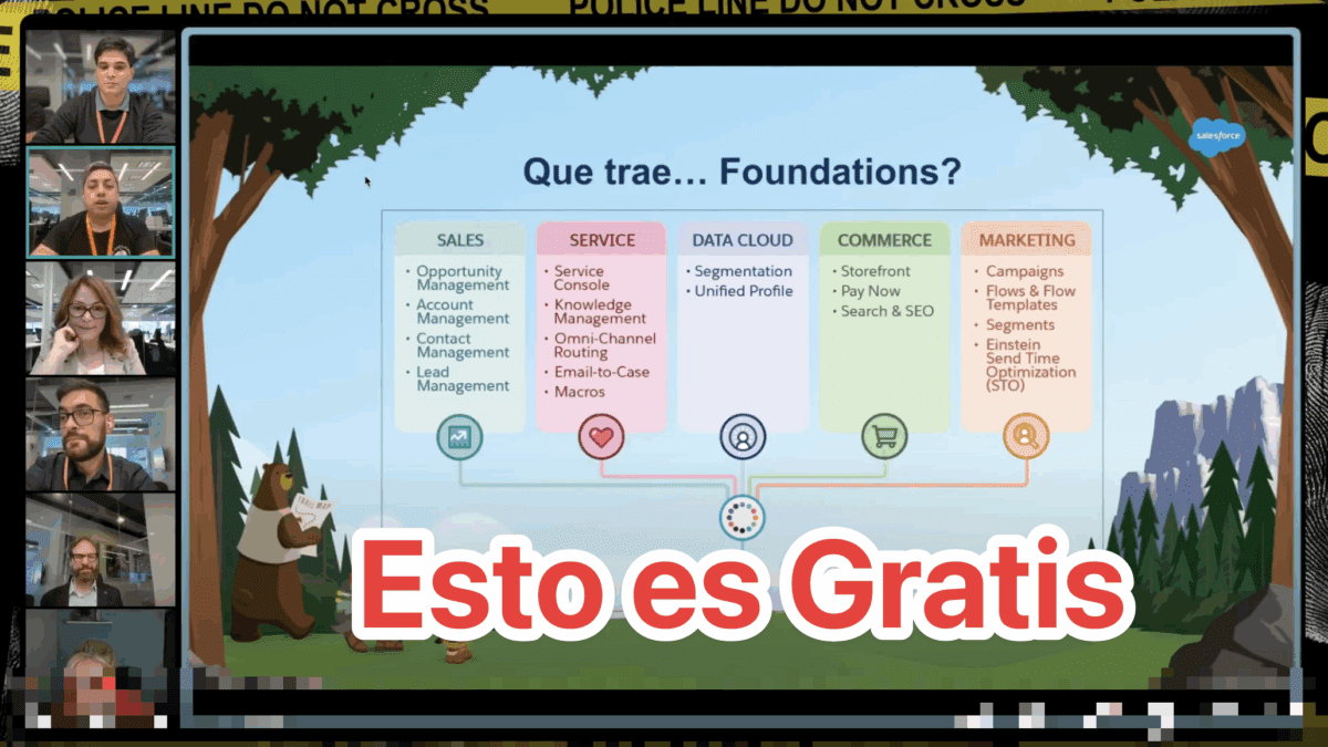 Masterclass de Salesforce » Activa Salesforce Foundations Gratis 🙌