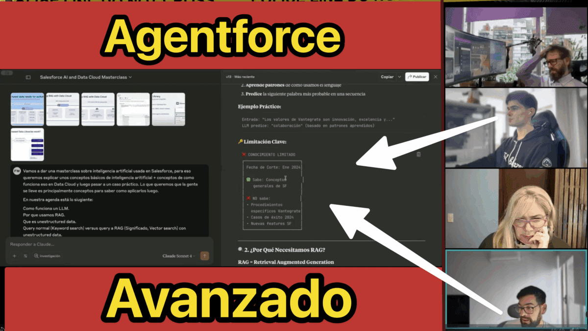 Masterclass de Agentforce » Creando Agentes Complejos en Salesforce